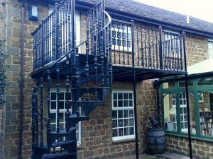 Cast Iron Staircase Balcony