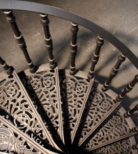 Victorian Cast Iron Top View