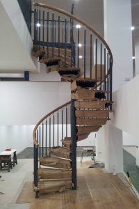 The Grandborough with Anthracite Grey Steel & Beech Handrail